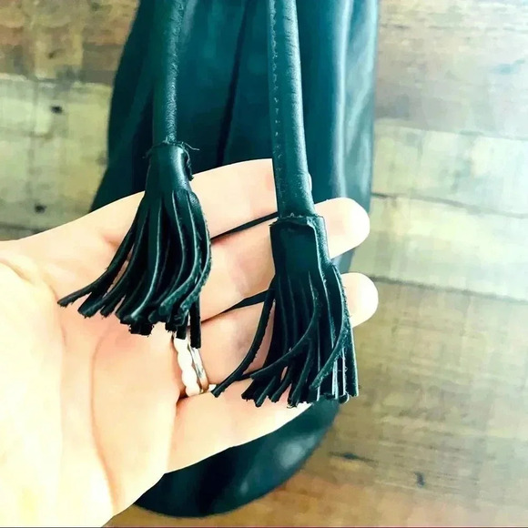 Julia Duran Rainguarded Leather VTE Sling/Backpack Bag